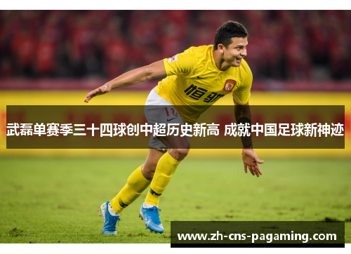 武磊单赛季三十四球创中超历史新高 成就中国足球新神迹